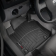 Килимки в салон Volkswagen Golf 5/6/Jetta 2004-2012, з бортом, передні, овальне кріплення - Weathertech