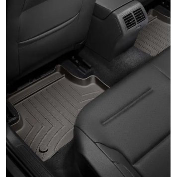 Килимки в салон Volkswagen Golf 7/Audi A3 2013-, з бортом, задні - Weathertech-1