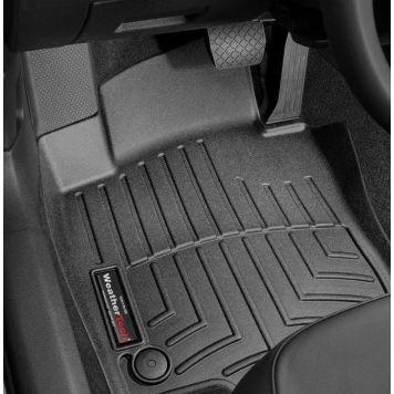 Килимки в салон Volkswagen Passat B7/B8, USA 2010-, USA, з бортом, передні - Weathertech-1