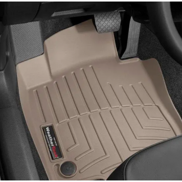 Килимки в салон Volkswagen Passat B7/B8, USA 2012-, з бортом, передні - Weathertech-1