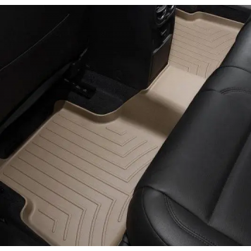 Коврики в салон Volkswagen Tiguan 2008-2016, с бортом, задние - Weathertech-1