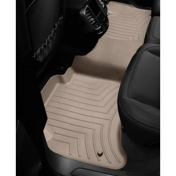 Коврики в салон Volkswagen Touareg/Porsche Cayenne 2010-, с бортом, 2 зоны, задние - Weathertech-1