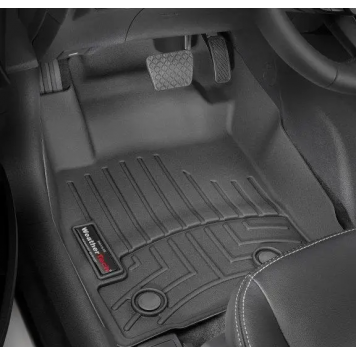 Коврики в салон Mitsubishi L200 2016-  с бортиком, передние - Weathertech-1