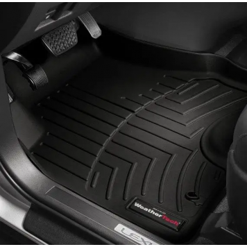 Коврики в салон Mitsubishi Outlander 2017-19 PHEV с бортиком, передние - Weathertech-1