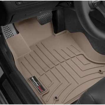 Коврики в салон BMW 5-Series 2011-2016 xDrive, с бортом, передние - Weathertech-1