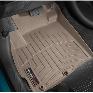 Килимки в салон Mitsubishi Outlander XL 07-12/ ASX 2010- з бортиком передні - Weathertech-1