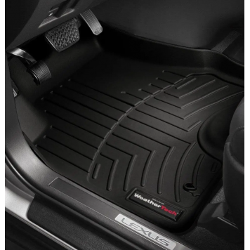 Килимки в салон BMW X1 2010-, 2WD, з бортом, передні - Weathertech-1