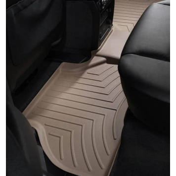 Килимки в салон BMW X5/X6 2007-, з бортом, задні - Weathertech-1