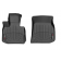 Коврики в салон BMW X3/X4 2018-, с бортом, передние - Weathertech