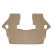 Коврики в салон Infiniti QX56/Nissan Armada 2004-12 с бортиком задние 3 ряд - Weathertech