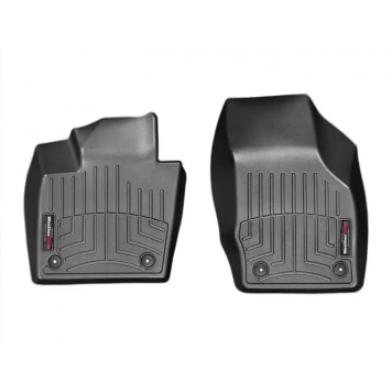 Коврики в салон черные Audi Q3 2011-18 с бортиком, передние - Weathertech