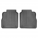 Килимки в салон Porsche Panamera 2010-2015, з бортом, задні - Weathertech
