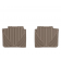 Коврики в салон Toyota Camry 2011-, задние - Weathertech