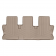 Килимки в салон Toyota Highlander 2014-, 3 ряд, з бортом - Weathertech