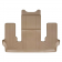 Килимки в салон Toyota Sequoia 2007-2012, 3 ряд, з бортом - Weathertech