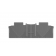 Килимки в салон Toyota Sienna 2010-, 7-8 місць, 2 ряд, задні - Weathertech
