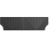 Килимки в салон Toyota Sienna 2010-, 7-8 місць, 3 ряд, задні - Weathertech
