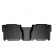Килимки в салон Toyota Tundra 2007-2012, Crew Max, з бортом, задні - Weathertech