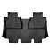 Килимки в салон Toyota Tundra 2013-, Crew Max, D2-6, з бортом, задні - Weathertech