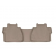 Коврики в салон Toyota Tundra 2014-2019, Double Cab с ящиком, с бортом, задние - Weathertech