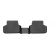 Коврики в салон Ford Fiesta 2011-2013, задние - Weathertech
