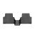 Килимки в салон Volkswagen Golf Sportsvan 2012-2020, суцільні, задні - Weathertech