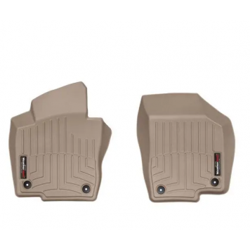 Килимки в салон Volkswagen Passat B7/B8, USA 2012-, з бортом, передні - Weathertech