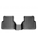 Килимки в салон Volkswagen Tiguan 2007-2015, з бортом, задні - Weathertech