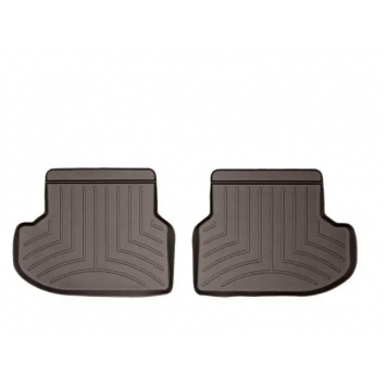 Коврики в салон BMW 5-Series 2014-2016, с бортом, задние - Weathertech