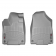 Килимки в салон Acura MDX 2014- з бортиком, передні - Weathertech