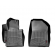 Килимки в салон Kia Soul 2015-19 з бортиком передні Weathertech