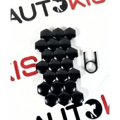 Ковпачки на болти гайки 19 мм (чорні) Ковпачки на болти гайки 19 мм (чорні)