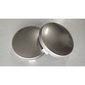 Колпачки на диски универсальные 60-58 мм графит опуклые