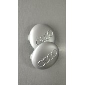 Ковпачки на диски універсальні 60-58 мм сірі Audi