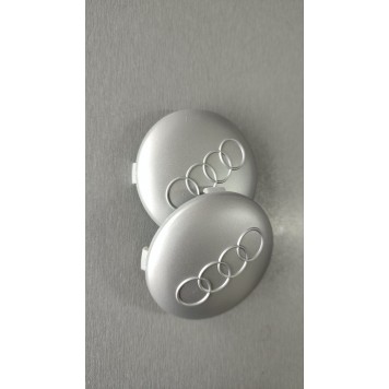 Ковпачки на диски універсальні 60-58 мм сірі Audi