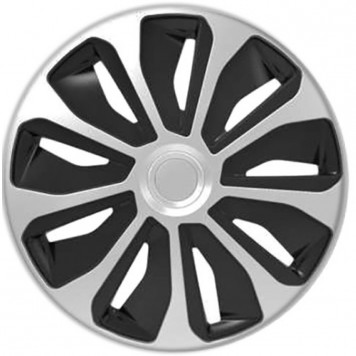 Колпаки на колеса Argo PLATIN Silver/Black 13"
