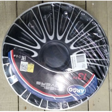 Ковпаки на колеса Argo Lemans Silver Black R13-4