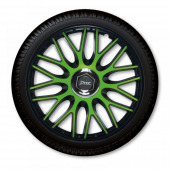 Ковпаки на колеса J-Tec Orden Green-Black R14 Ковпаки на колеса J-Tec Orden Green-Black R14