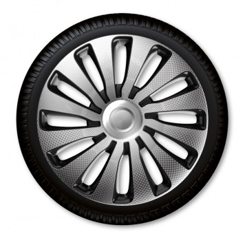Ковпаки на колеса J-Tec Sepang Carbon Silver Black R14