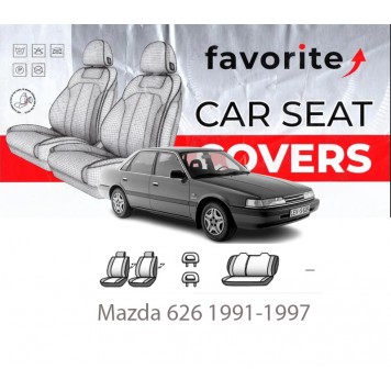 Чохли модельні для Mazda 626 1991-1997