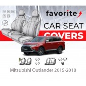 Чохли модельні Mitsubishi Outlander 2015-2018 Чохли модельні Mitsubishi Outlander 2015-2018