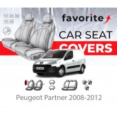 Чехлы модельные Peugeot Partner 2008-2012
