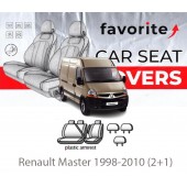 Чохли модельні Renault Master 1998-2010 (2+1)