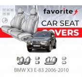 Чохли модельні BMW X3 E-83 2006-2010 Чохли модельні BMW X3 E-83 2006-2010