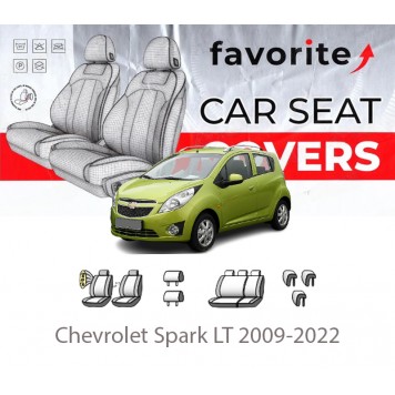 Чохли модельні Chevrolet Spark LT 2009-2022