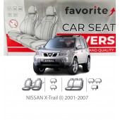 Чохли модельні NISSAN X-Trail (I) 2001-2007 Чохли модельні NISSAN X-Trail (I) 2001-2007