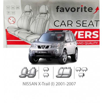 Чохли модельні NISSAN X-Trail (I) 2001-2007