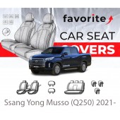 Чохли модельні Ssang Yong Musso (Q250) 2021-