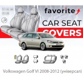 Чохли модельні Volkswagen Golf VI 2008-2012 (універсал)  