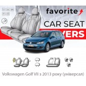 Чохли модельні Volkswagen Golf VII з 2013 року (універсал)